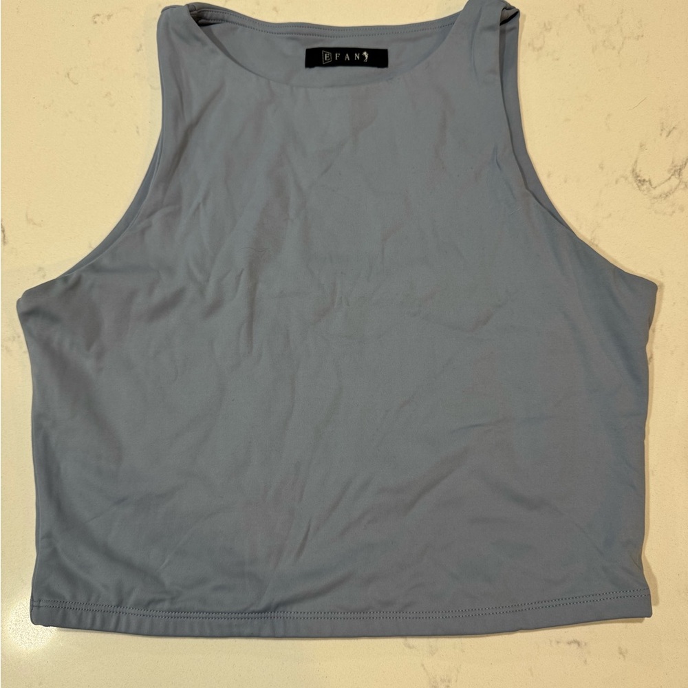 Elegant Blue Tank Top for Women